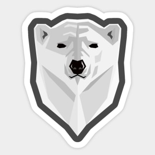 White Polar Bears, Wild Bears Sticker